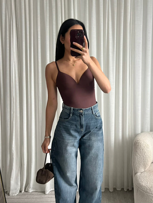 Coste shape body Brown -