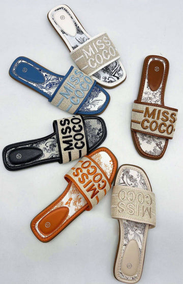 Missco slippers Brown