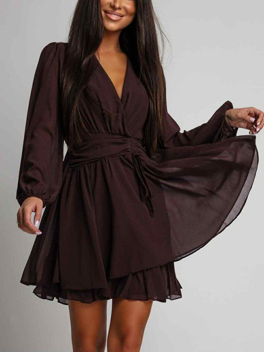 Klarisse dress Brown - 8579-14