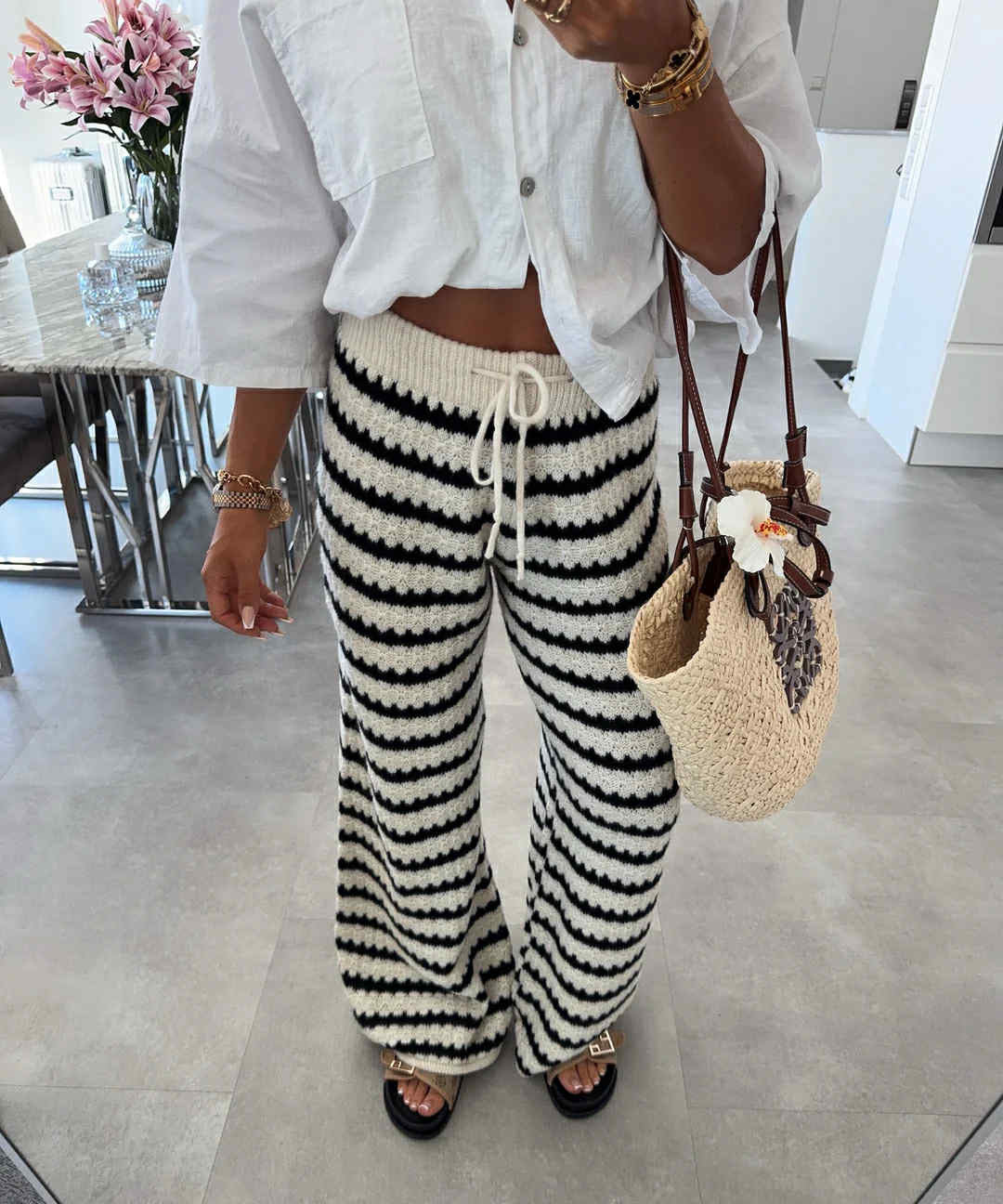 Dahi pants White