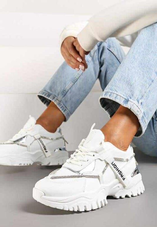 Farrah fashion sneakers White 12345