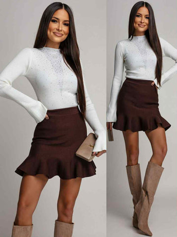 Ambar simili top white - 6874