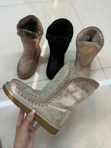 Xanille boots golden - DDMK6027