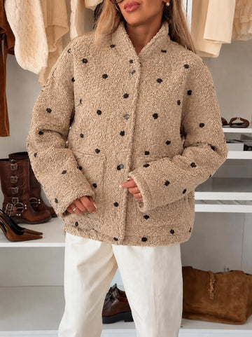 Shema fleece Camel - 8402