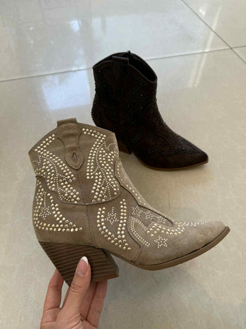 Novia boots beige  - 9676