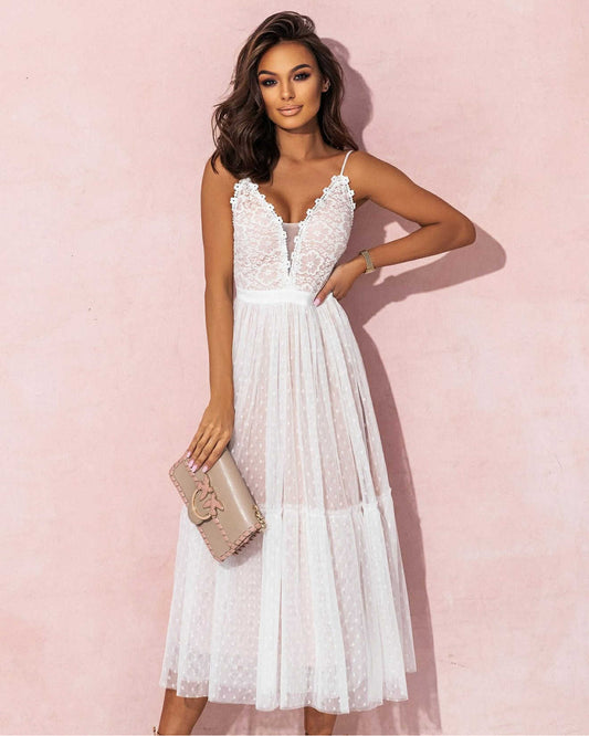 Moregan dress white - 96132