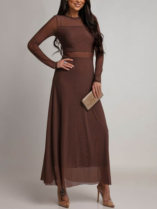 Venka dress Brown - 10270