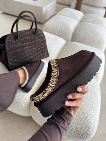 Palmas slippers brown -
