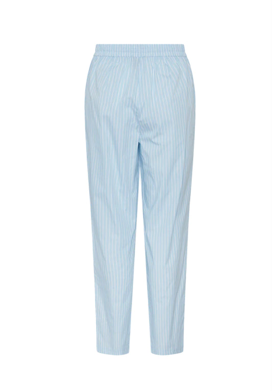 PCPENNY MW PANTS Airy blue bright white