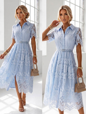 Lanty dress blue -W53846