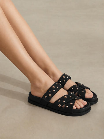 Uni slippers Black   - 556 12345 XX002