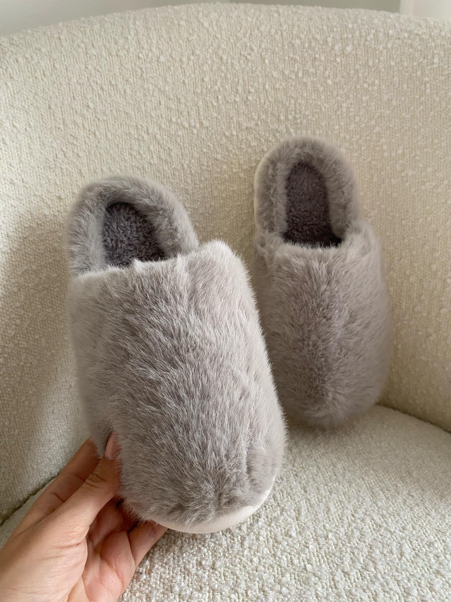 Levi slippers grey