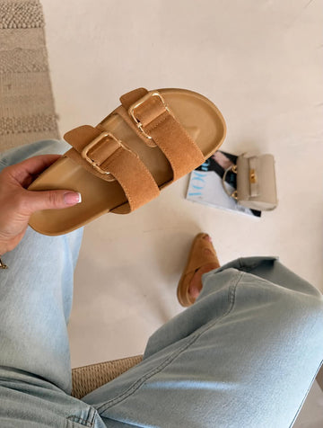 Monrroe slippers Camel -  556