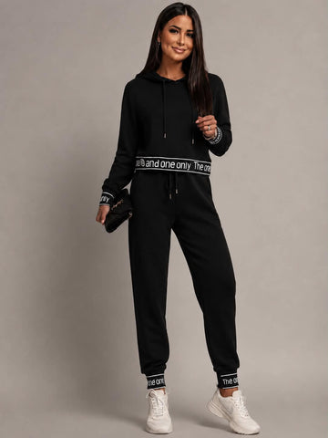 Nicka sweat sæt black - FD711