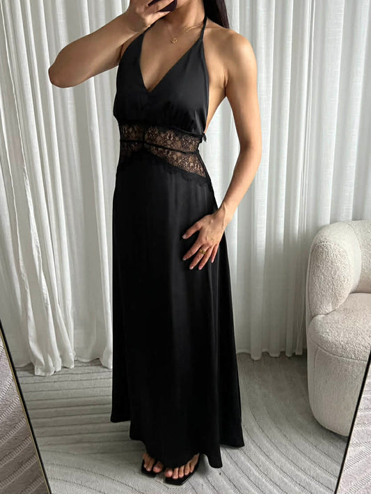 Wiramai lace dress Black - EP19686