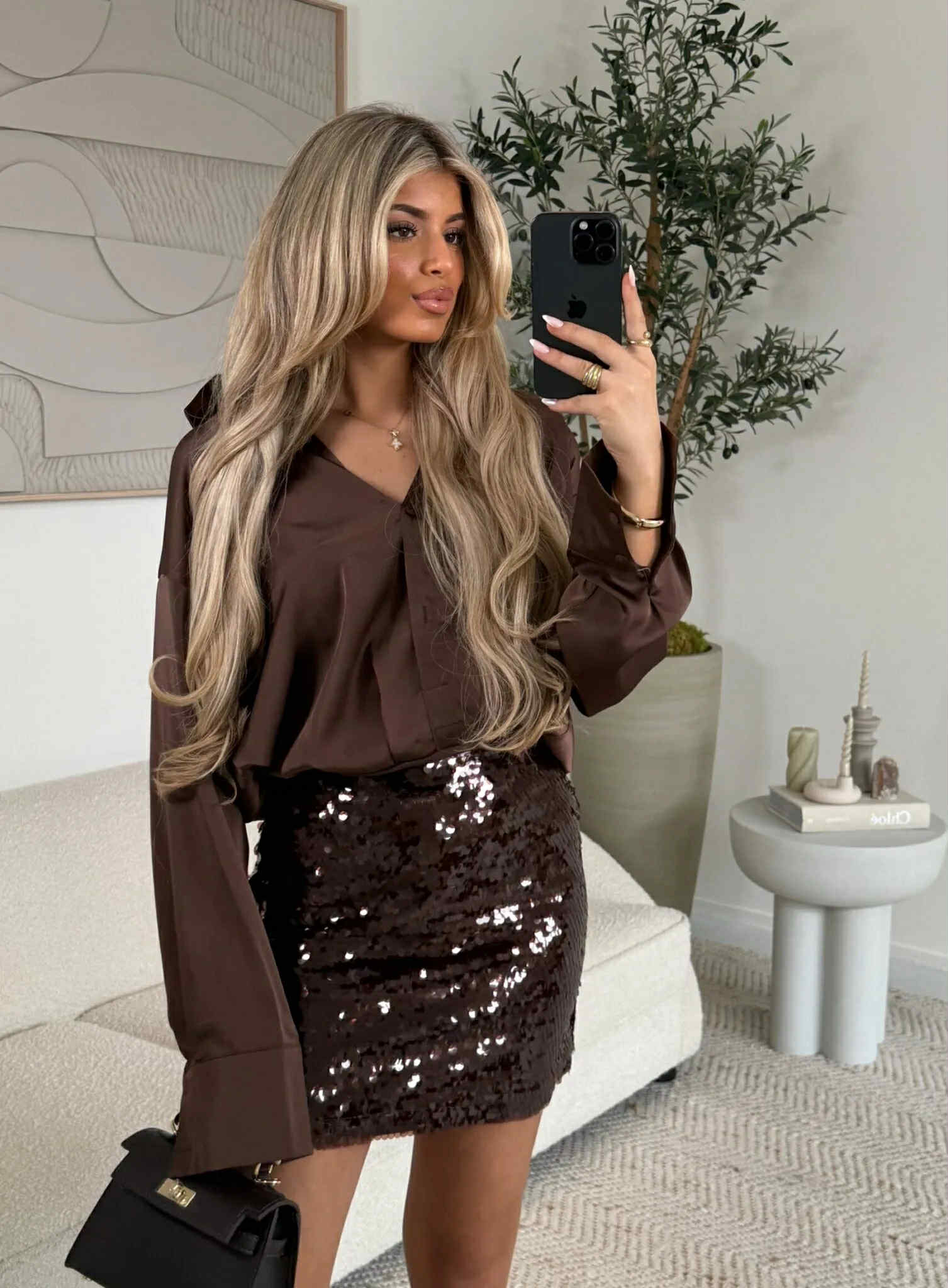 Choka sequin skirt - 27068