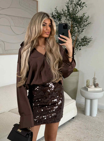Choka sequin skirt - 27068