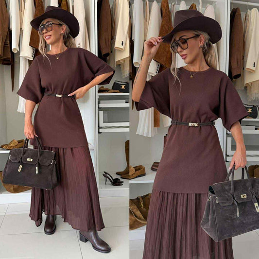 Scannie dress coffe -06002