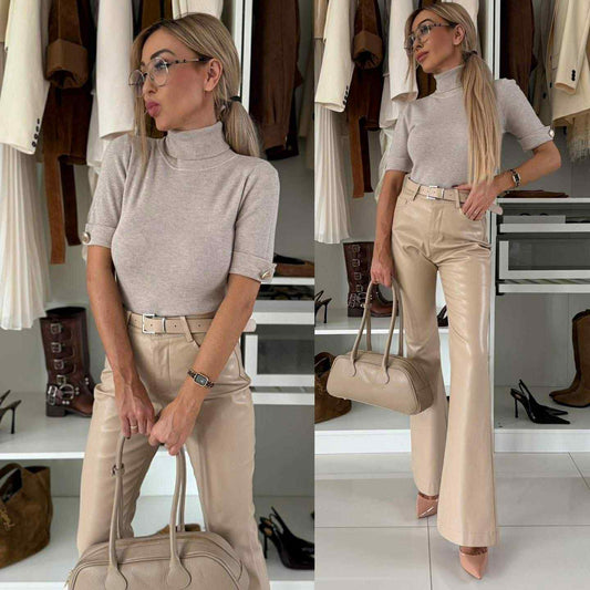 Aire pants light beige - MC9386