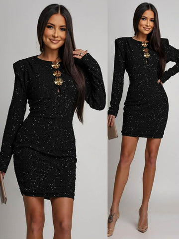 Zaka dress Black  - JR1273-6