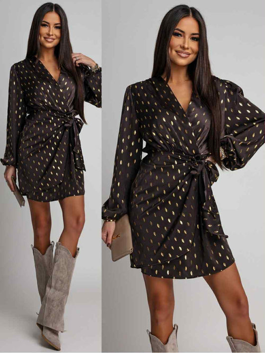 Prinses dress Brown  - 5486