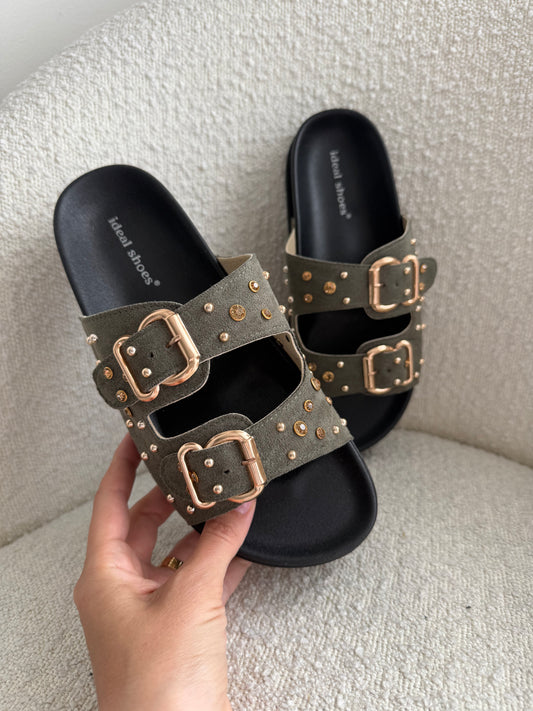 Summer slippers army 556 12345