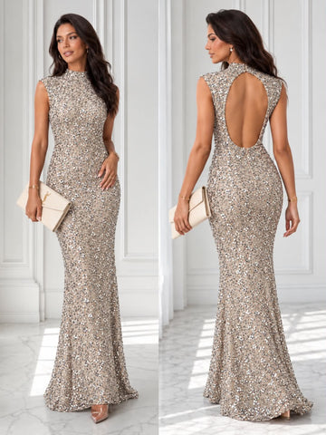 Brina dress silver - 15661