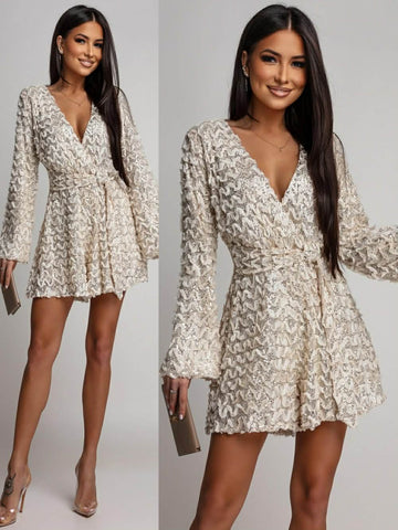 Catja suit champagne  - JR1245-6