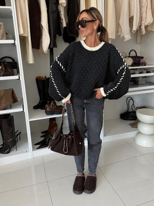 Monike sweat navy- TV7122