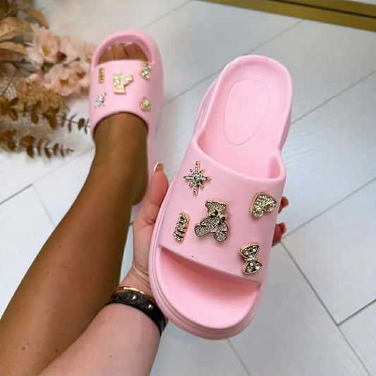 Nolia slippers rosa  - 5222