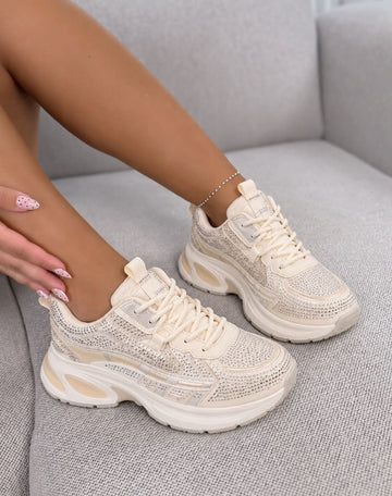 Ablooma sneakers beige -BK-2512