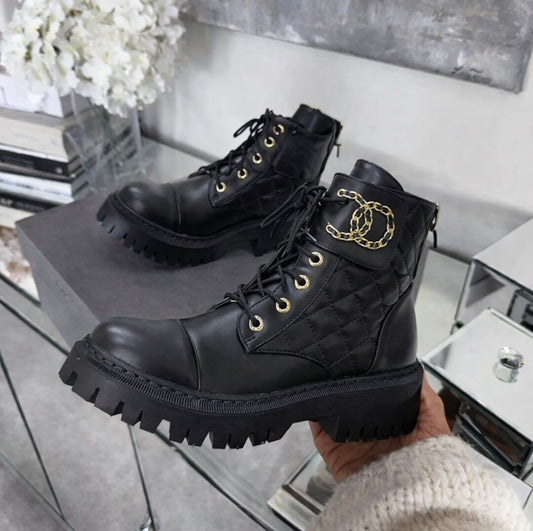 Fabbie boots Black h21-73