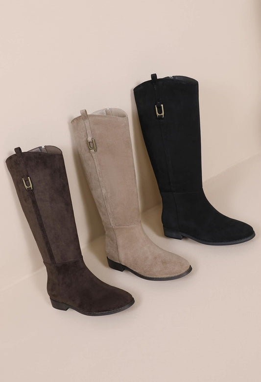 Anica boots khaki - H8-1298C