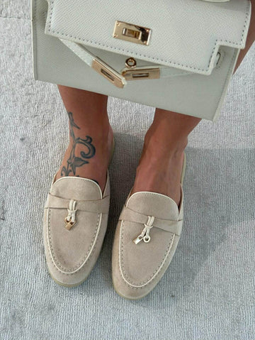 Viole slippers beige   - H8-1105H