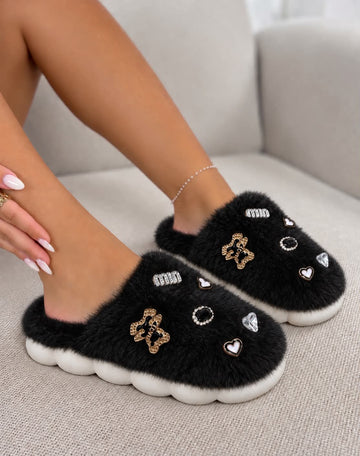 Starrie slippers Black - 9271