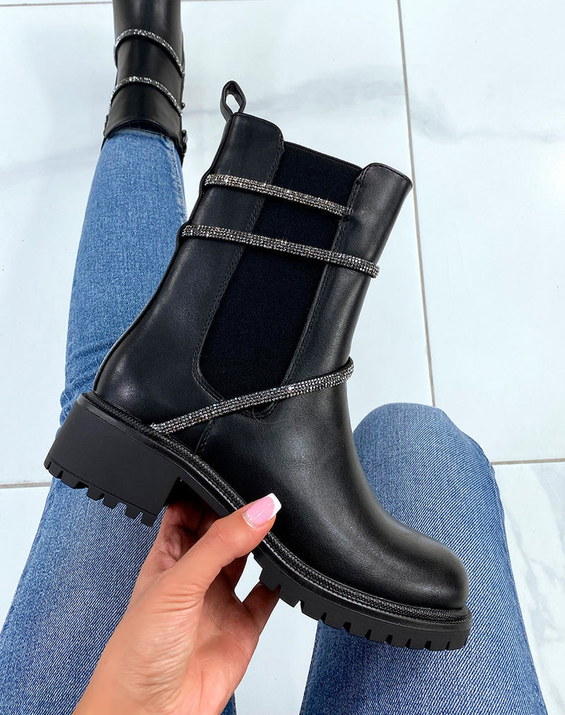 Lassia Stone boots Black