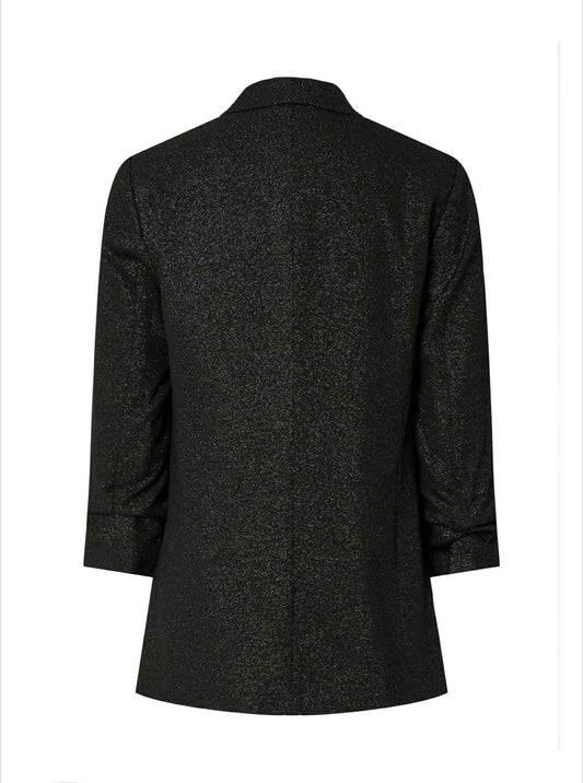 PCBOSELLA 3/4 GLITTER BLAZER golden 2626 fab25