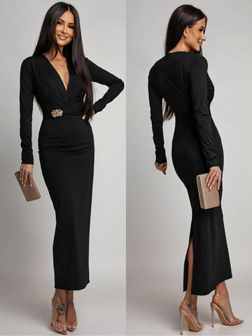 Lenova dress black - C44029