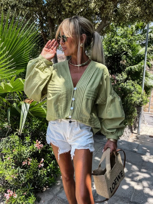 Sida shirt green -8939 556