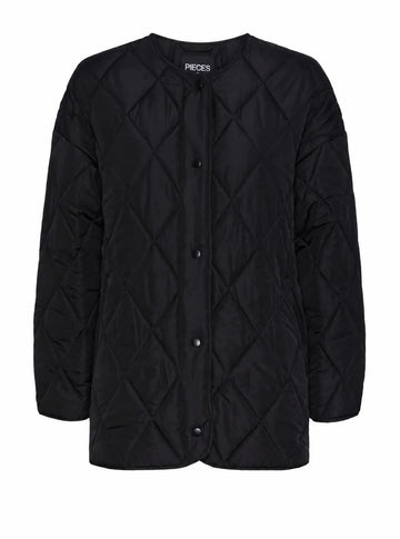 PCSTELLA QUILTED JACKET NOOS BC BLACK