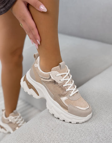 Bolette sneakers beige - BK2516