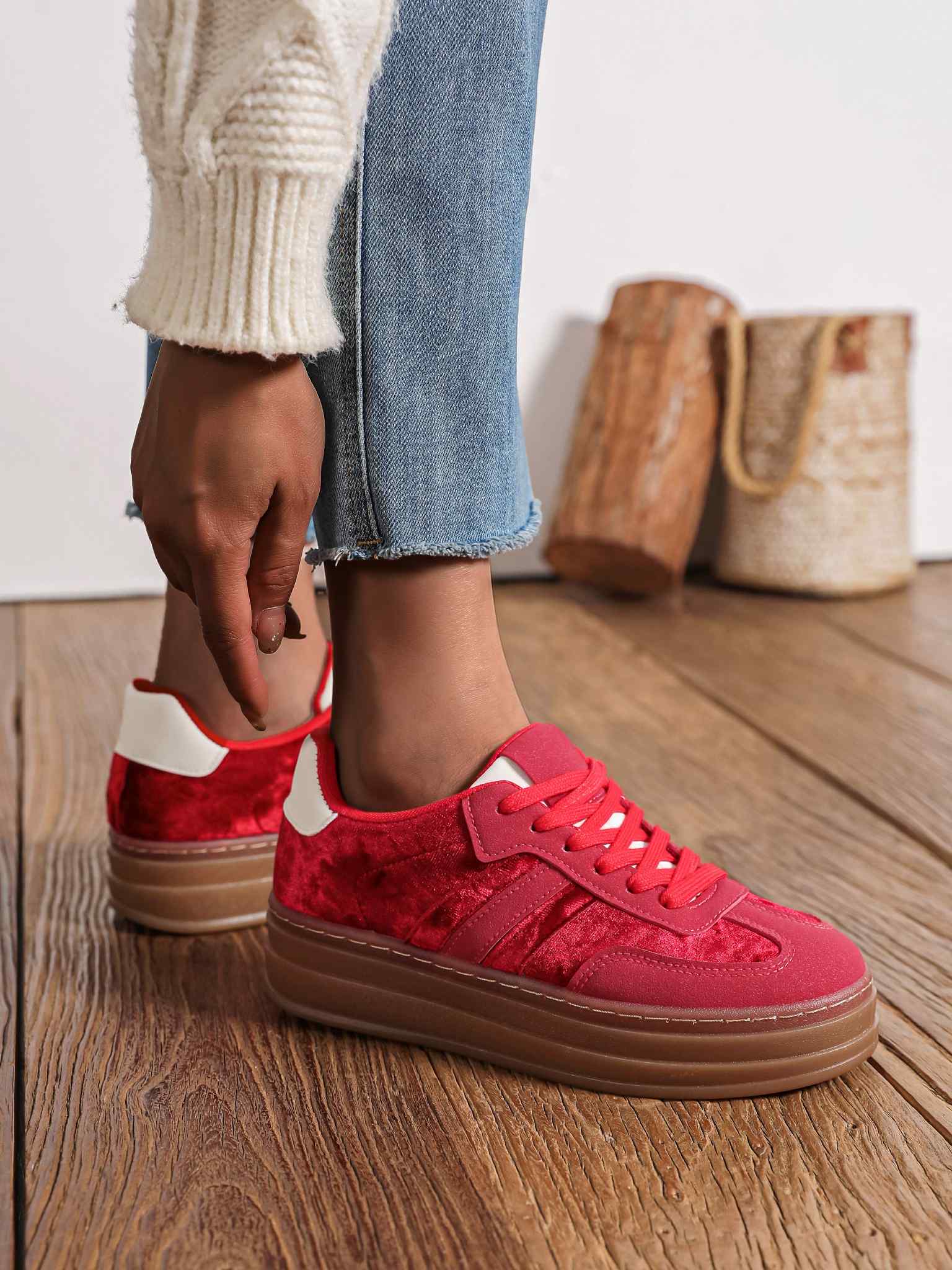 Menjah sneakers Wine - LT33-71