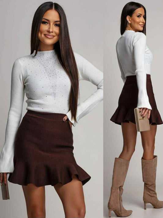 Ambar simili top white - 6874