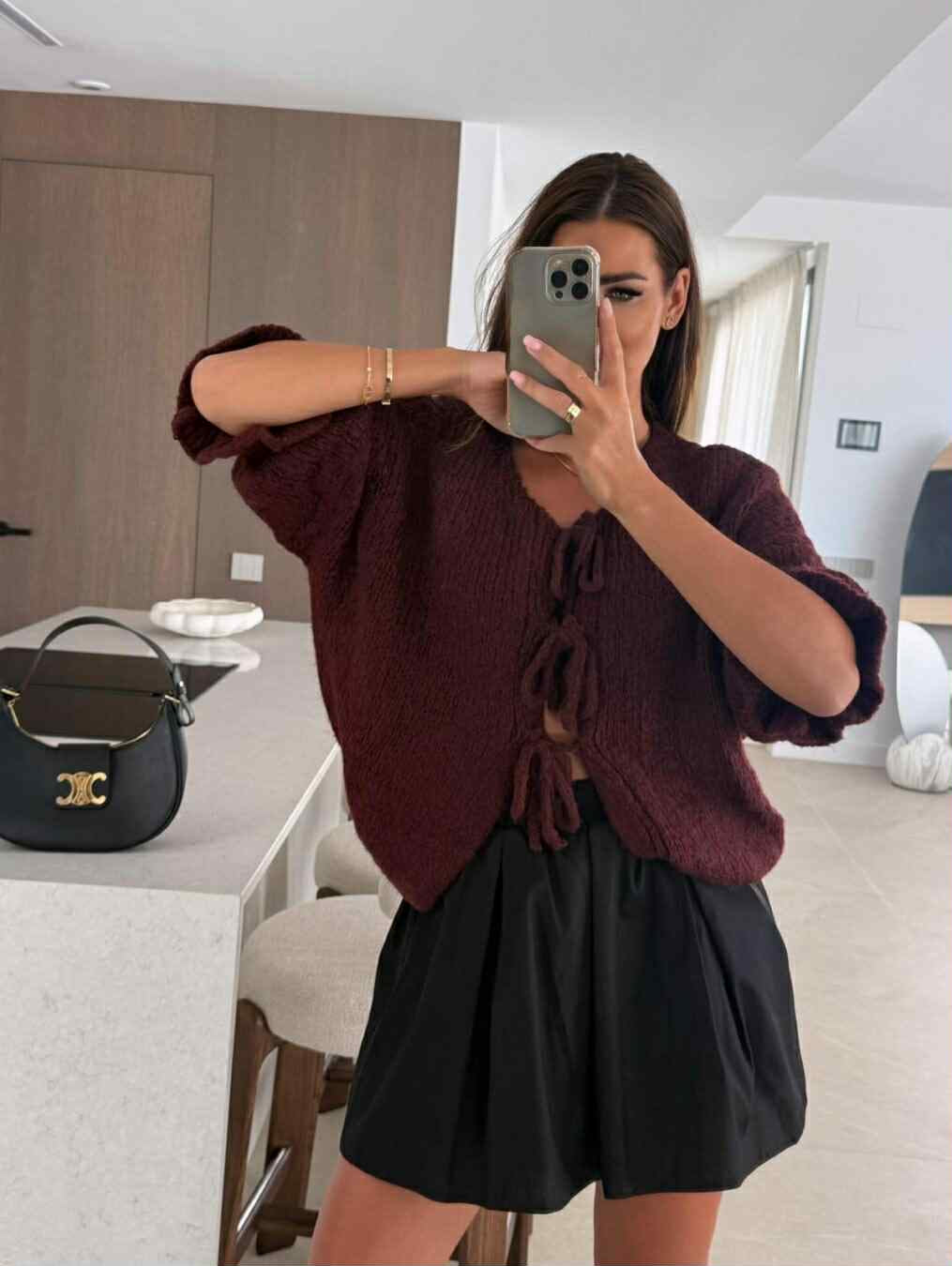 Tamera Knit Bordeaux