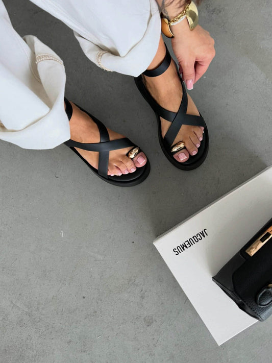 Morine sandal Black  - LX9624