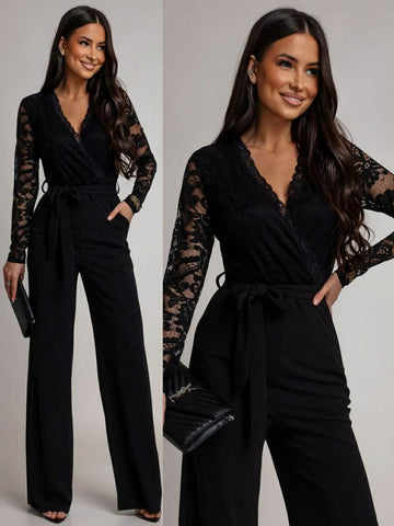 Byswan jumpsuit Black    - HS10382