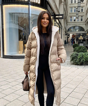 Fraya reversible jacket Camel - FC7591