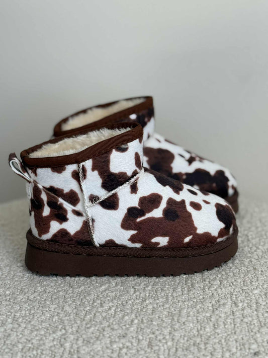 Kiddie boots cow