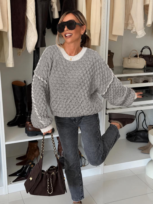 Monike sweat taupe- TV7122