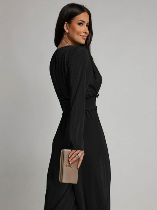 Natalia jumpsuit Black - ZP1269